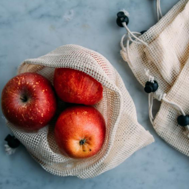 Fruit Mesh húzózsinór táska