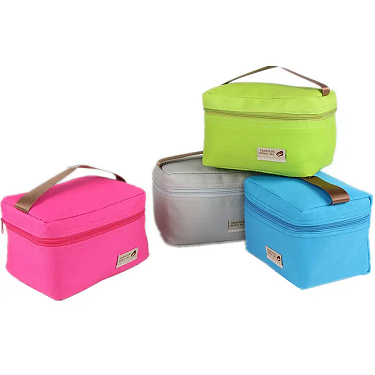 Customized Eco-friendly Cooler Handbag, Portable Waterproof Children's Lunch Box Bag