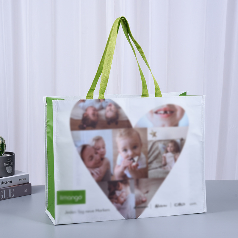 Újrahasznosított laminált Rpet hordtáska